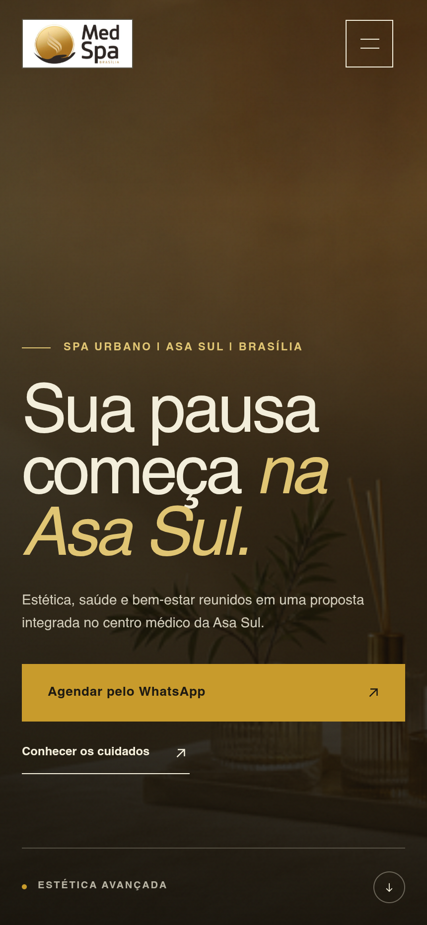 MedSpa Brasília em celular